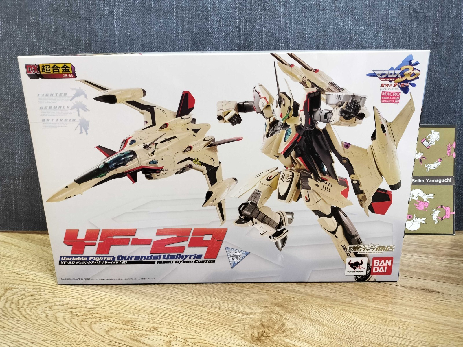 Macross 30 DX Chogokin YF-29 Durandal Valkyrie Isamu machine Figure Japan New