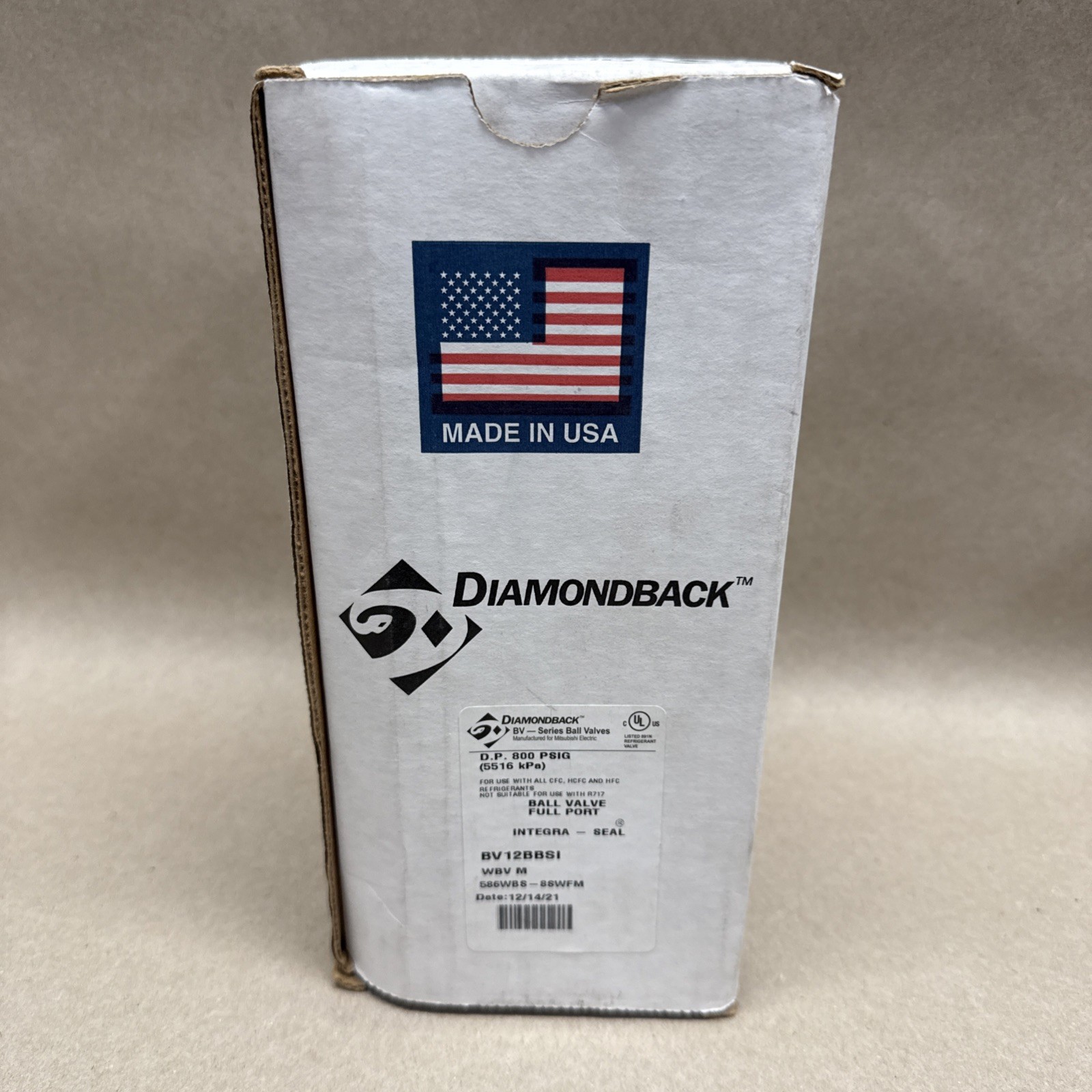 Mitsubishi / Diamondback BV12BBSI Ball Valve Full Port New Mitsubishi / Diamondback BV12BBSI Ball Valve Full Port New