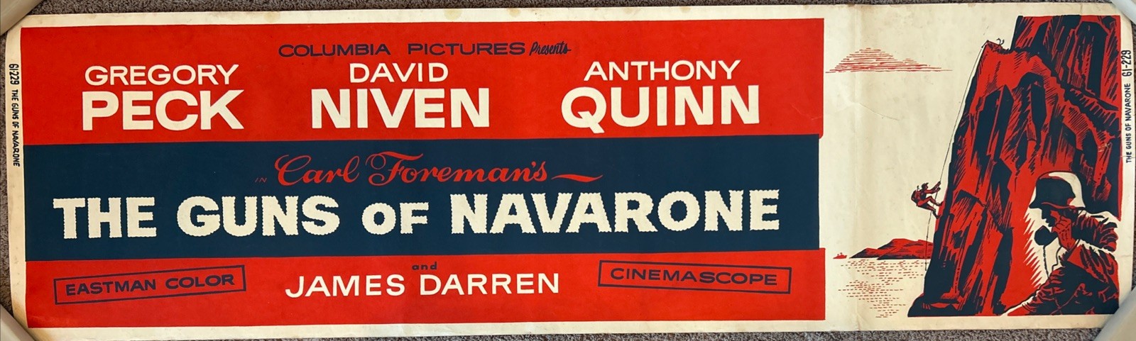 THE GUNS OF NAVARONE Original 24