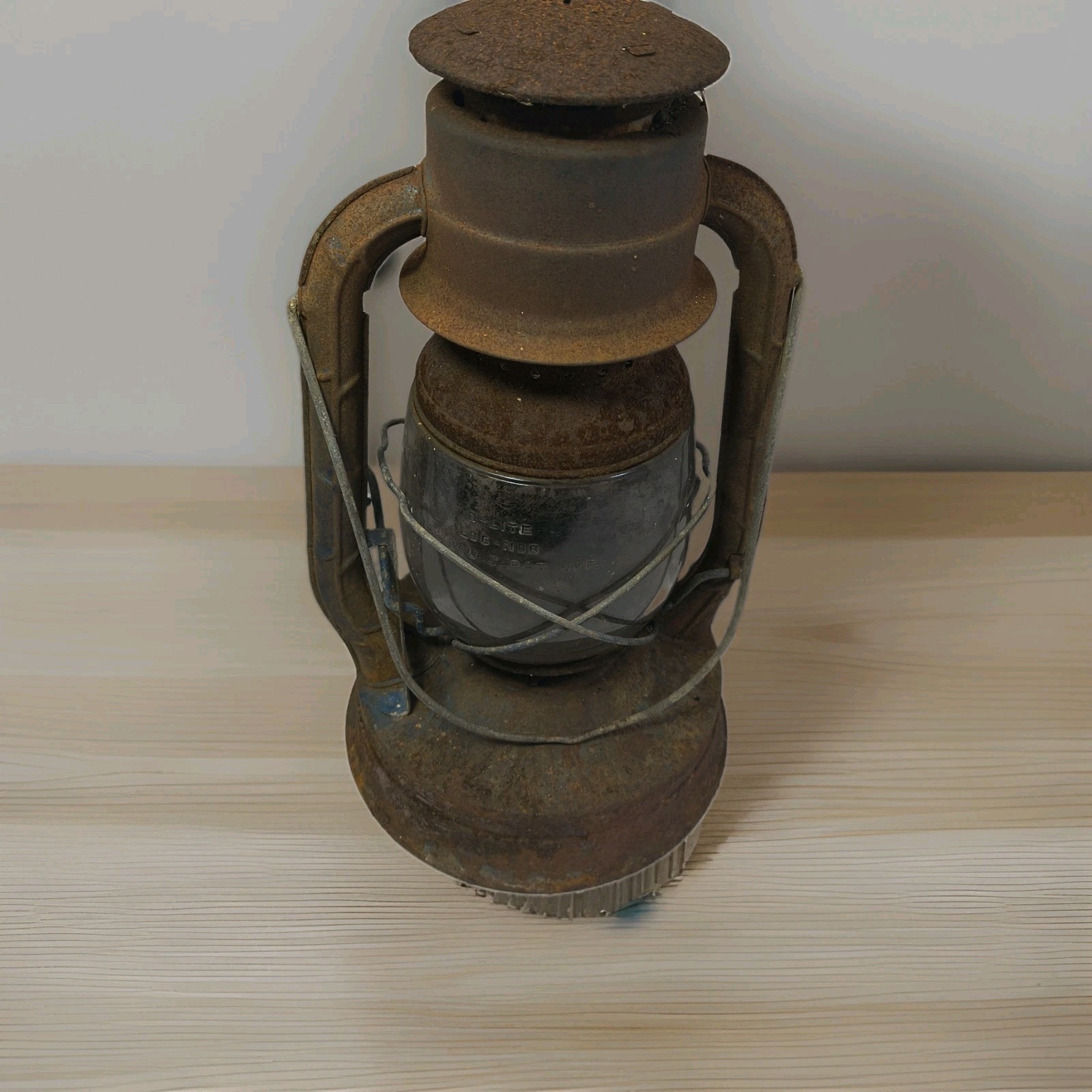 Antique Vintage Dietz Oil Lamp Lantern D-LITE Barn Find