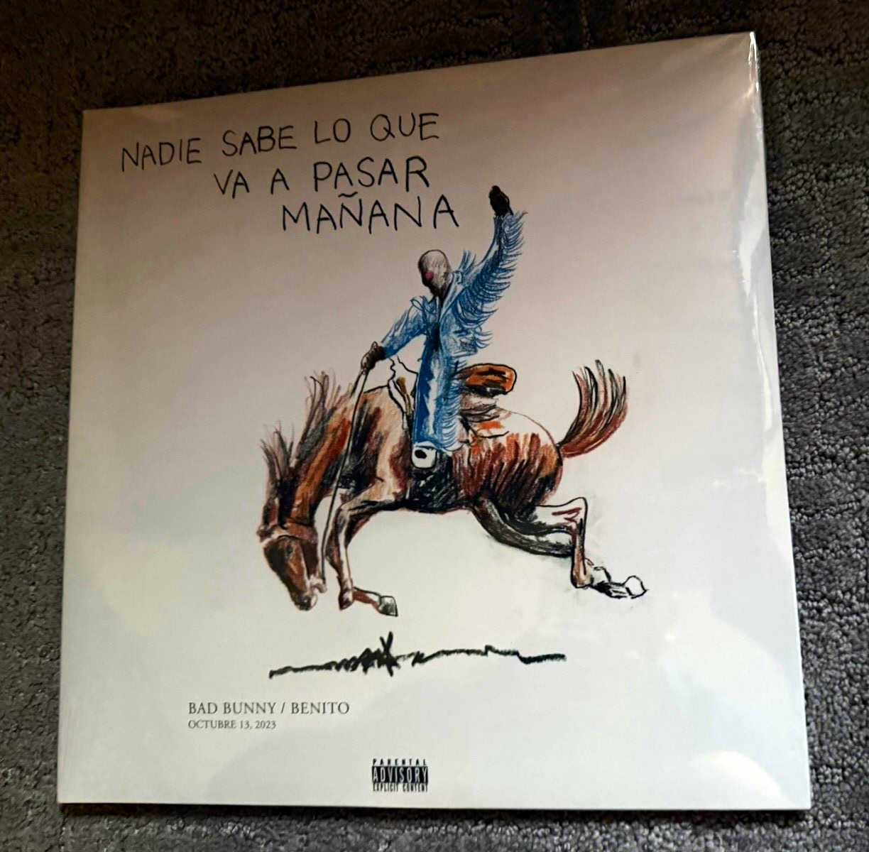Bad Bunny - “Nadie Sabe Lo Que Va a Pasar Mañana” 2023 Vinyl Bad Bunny - “Nadie Sabe Lo Que Va a Pasar Mañana” 2023 Vinyl