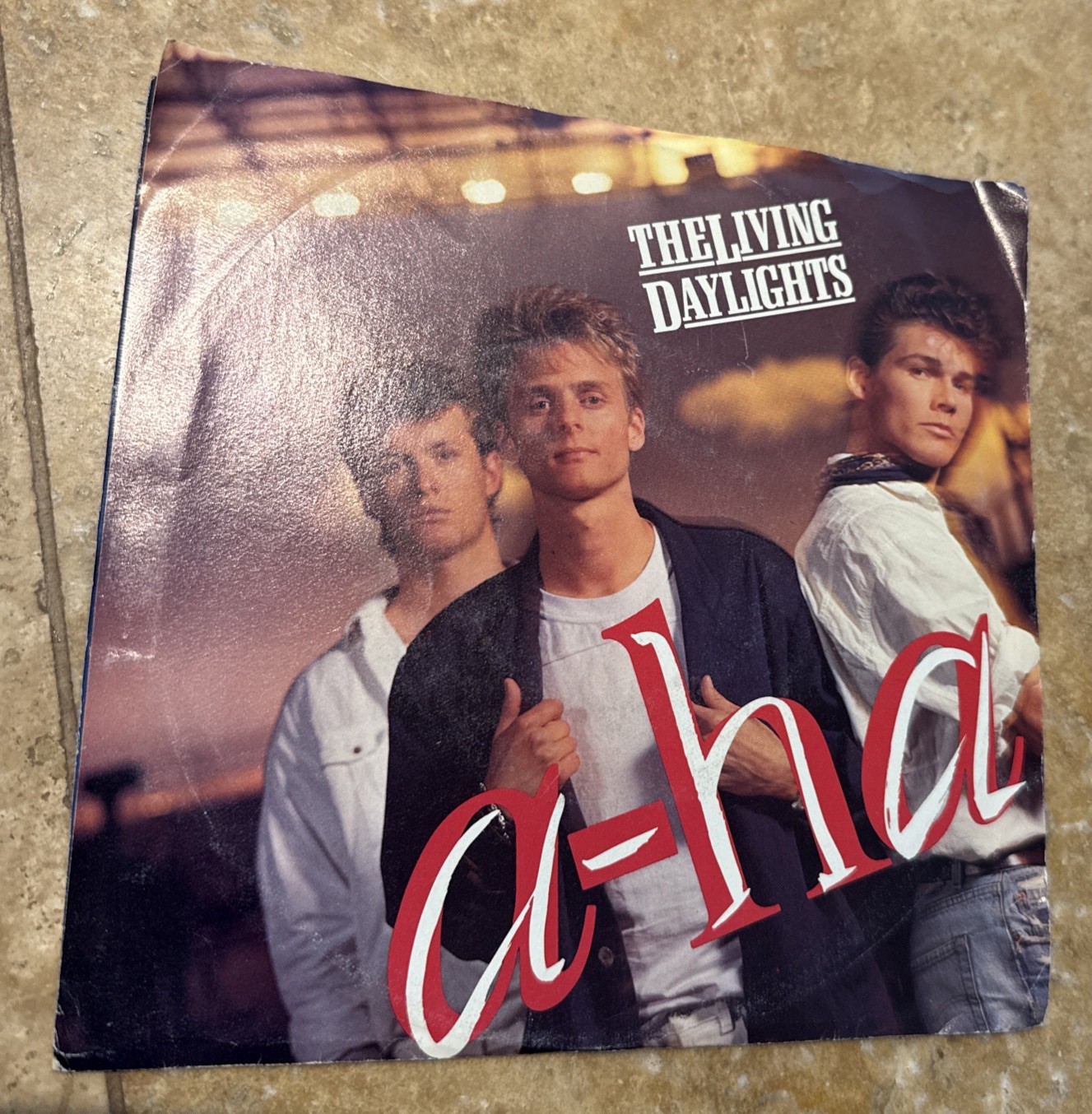 a-ha - The Living Daylights 7\'\' Vinyl US a-ha - The Living Daylights 7\'\' Vinyl US