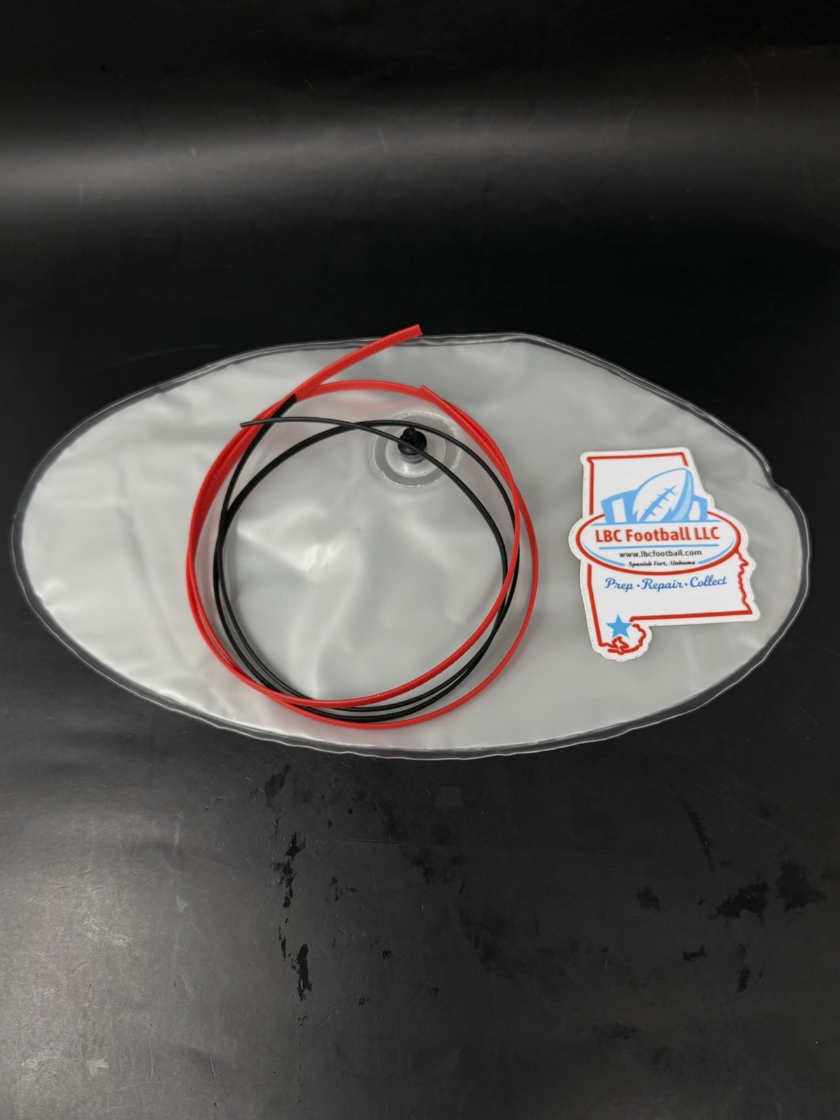 Poly TPU Football Bladder + Red Tacky Football Lace Football Repair Kit
