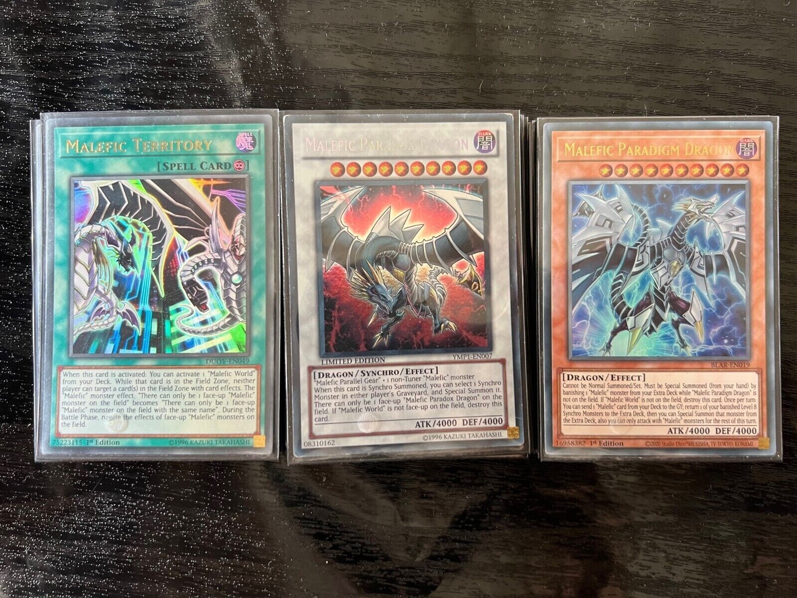 Yugioh Complete Malefic Deck + Extra Deck *Tournament Ready* **HOT** + Bonus