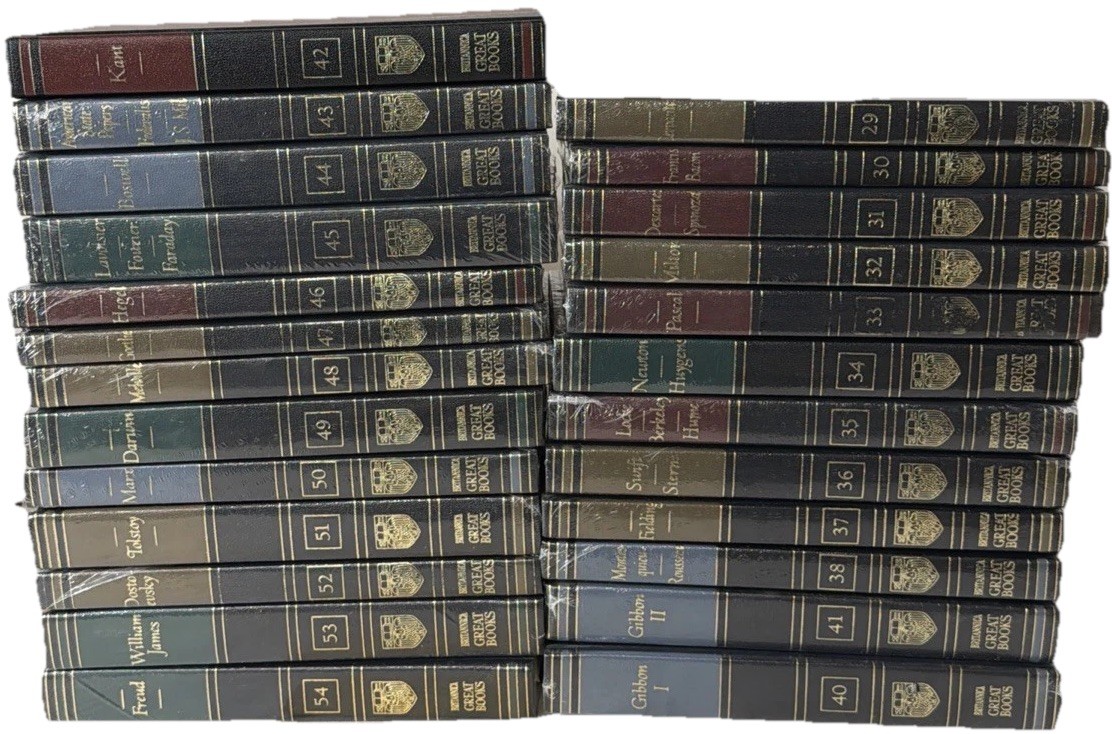Britannica Great Books Western World 25 Book Set New/Sealed