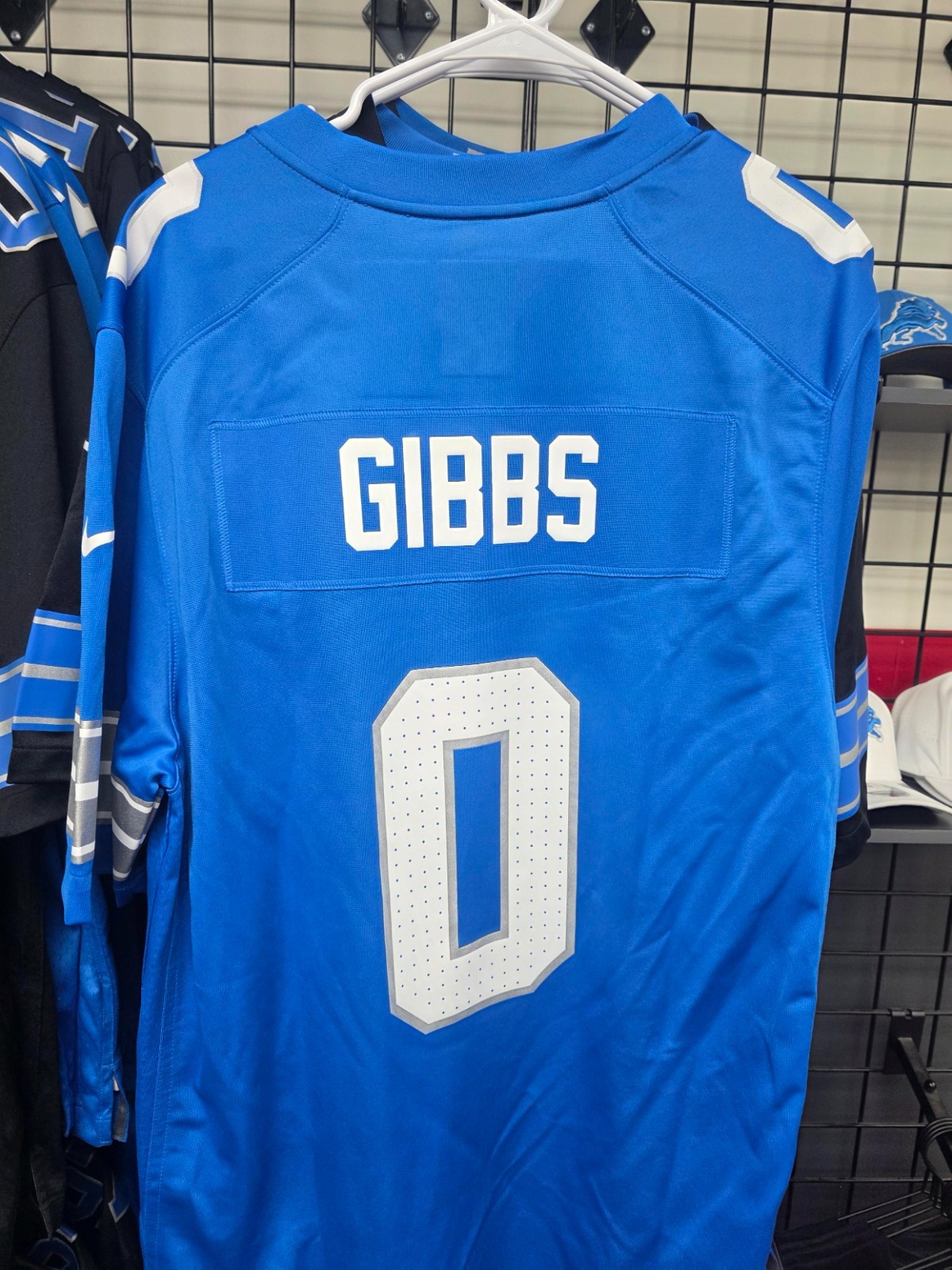 Jahmyr Gibbs Detroit Lions Blue Nike Jersey - NEW WITH TAGS