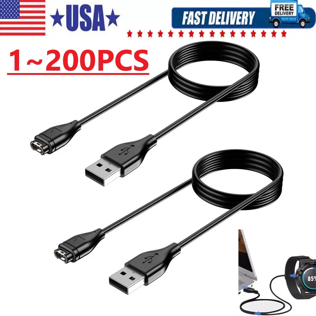 USB Charger for Garmin Fenix 5X Vivoactive 3 Vivosport Watch Charging Cable Cord USB Charger for Garmin Fenix 5X Vivoactive 3 Vivosport Watch Charging Cable Cord