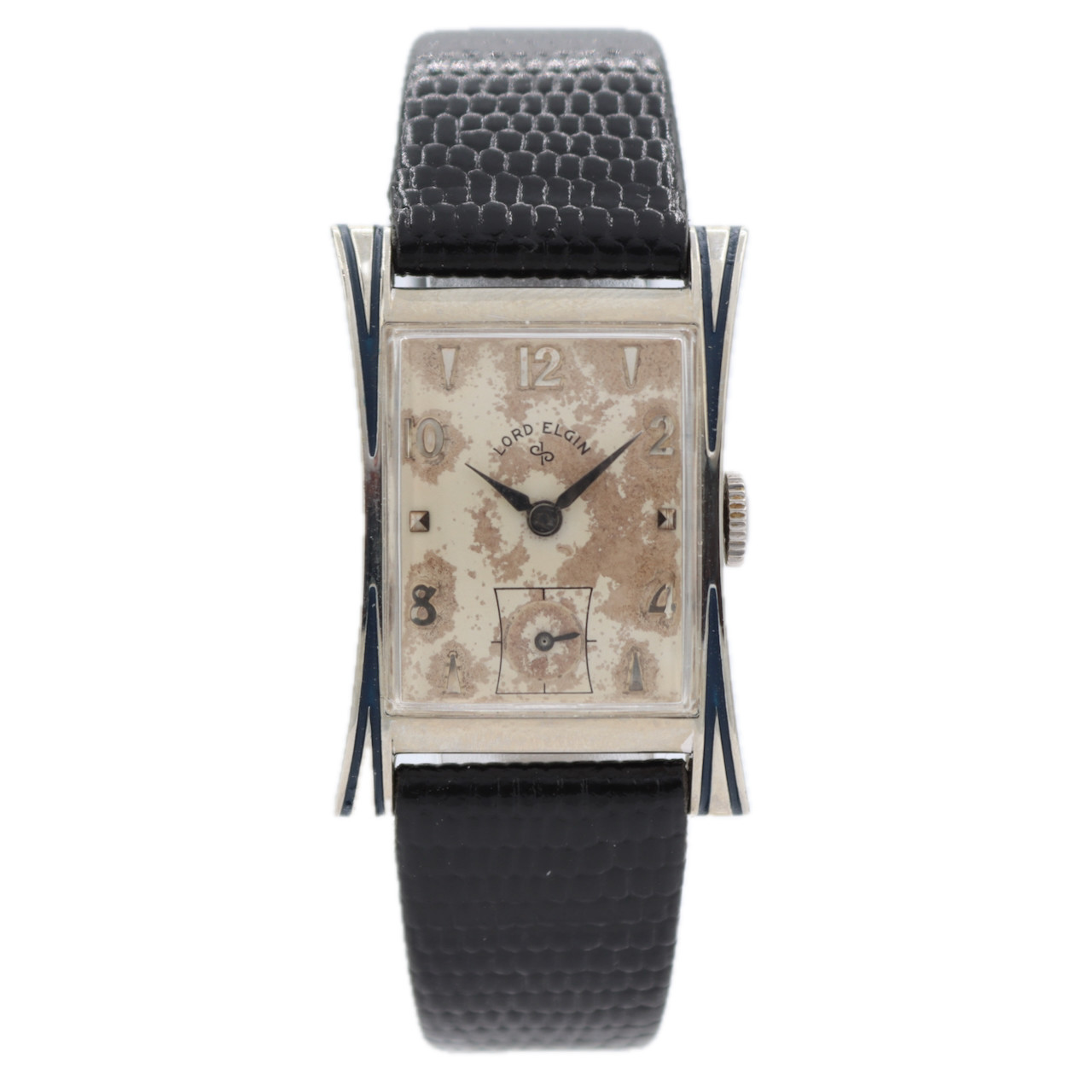 Vintage 1954 Lord Elgin 4633 Thornton Men's Mechanical Wristwatch 670 14k WGF Vintage 1954 Lord Elgin 4633 Thornton Men's Mechanical Wristwatch 670 14k WGF