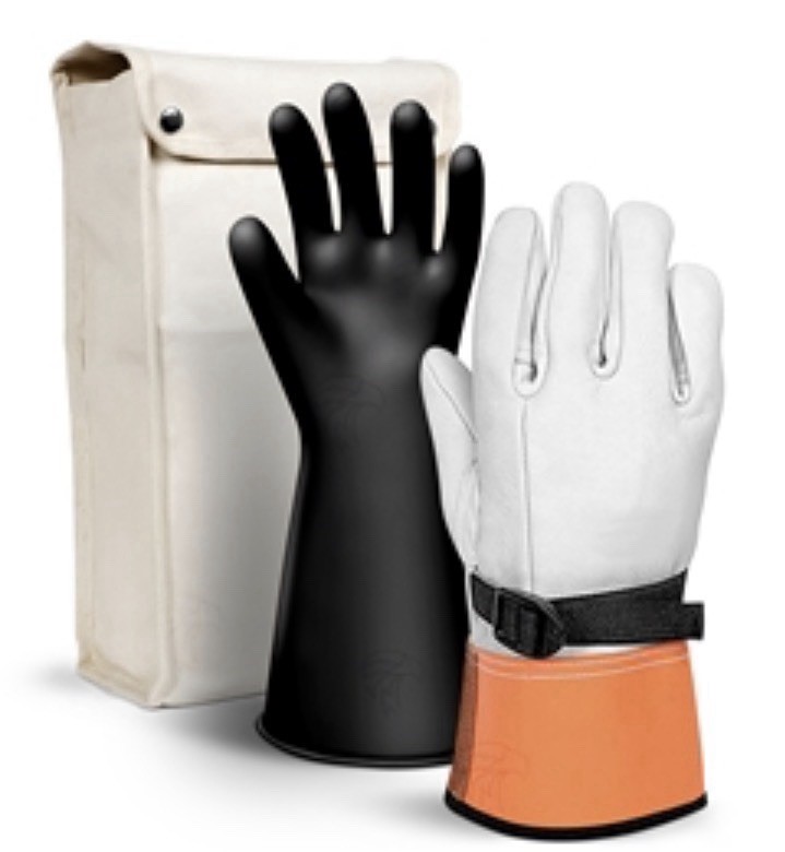 Salisbury GK-216B/11 Lineman's Glove Kit Class 2 Size 11 Brand New Retail $408