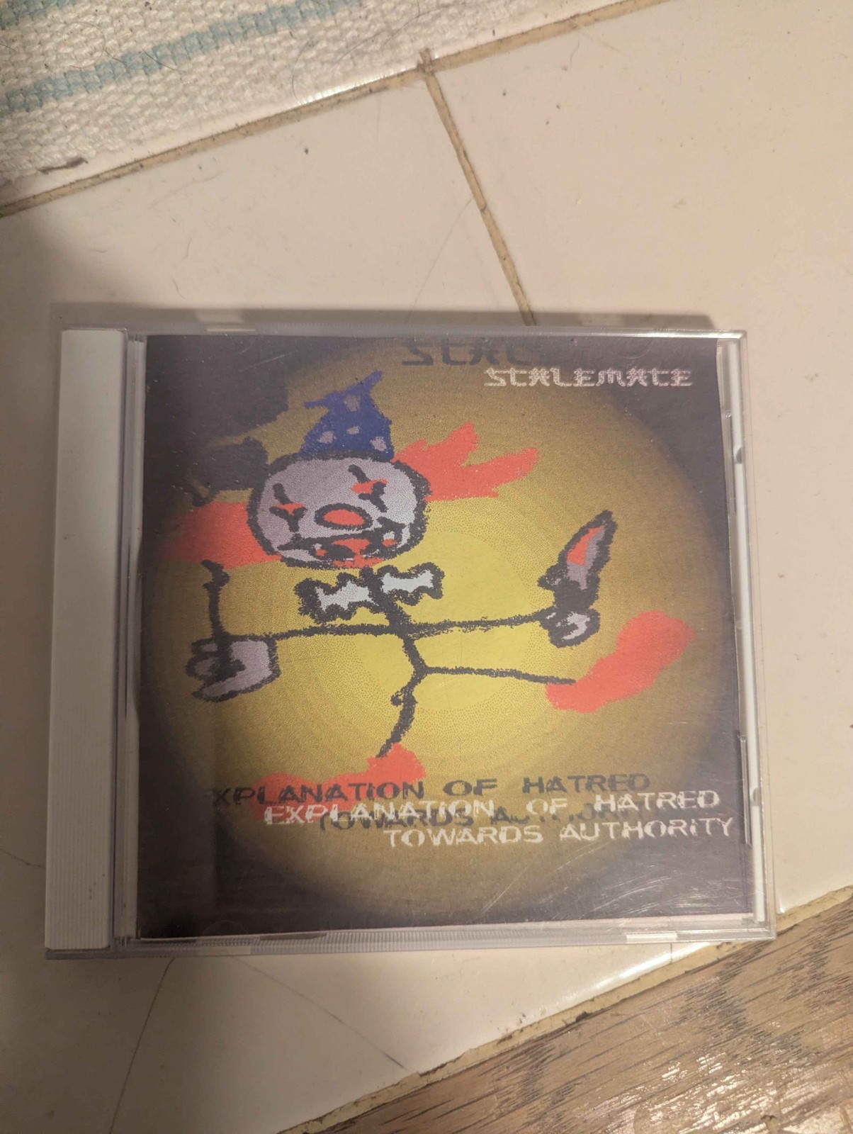 Stalemate - Explanation Of Hatred Towards Authority CD Rare Nu-Metal Hardcore Stalemate - Explanation Of Hatred Towards Authority CD Rare Nu-Metal Hardcore