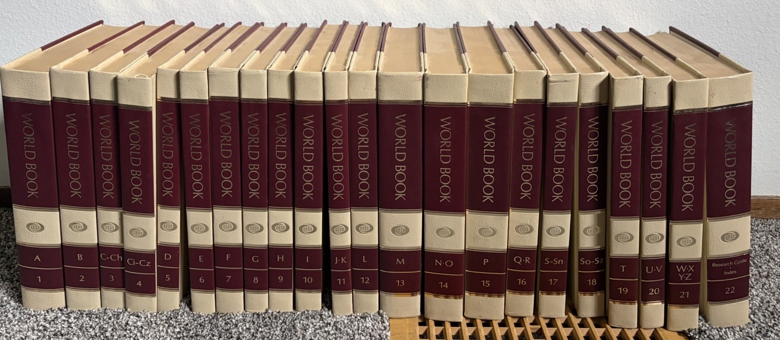 World Book Encyclopedia Complete 22 Volume Set 1986 Hardcover Vintage Homeschool World Book Encyclopedia Complete 22 Volume Set 1986 Hardcover Vintage Homeschool