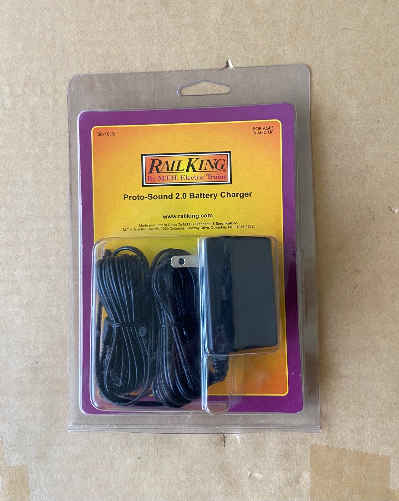 MTH RailKing Original Proto-Sound 2.0 Battery Charger 50-1019 New in Package MTH RailKing Original Proto-Sound 2.0 Battery Charger 50-1019 New in Package