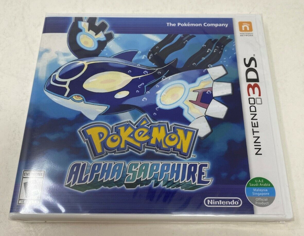 Pokemon Alpha Sapphire Nintendo 3DS Game Brand New & Factory Sealed Pokemon Alpha Sapphire Nintendo 3DS Game Brand New & Factory Sealed