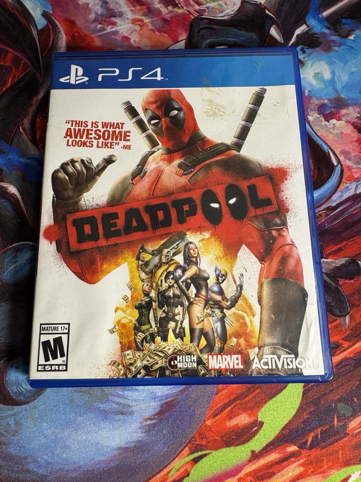 Deadpool (PlayStation 4) PS4 Disc and Case - Adult Owned Near Mint Condition Deadpool (PlayStation 4) PS4 Disc and Case - Adult Owned Near Mint Condition