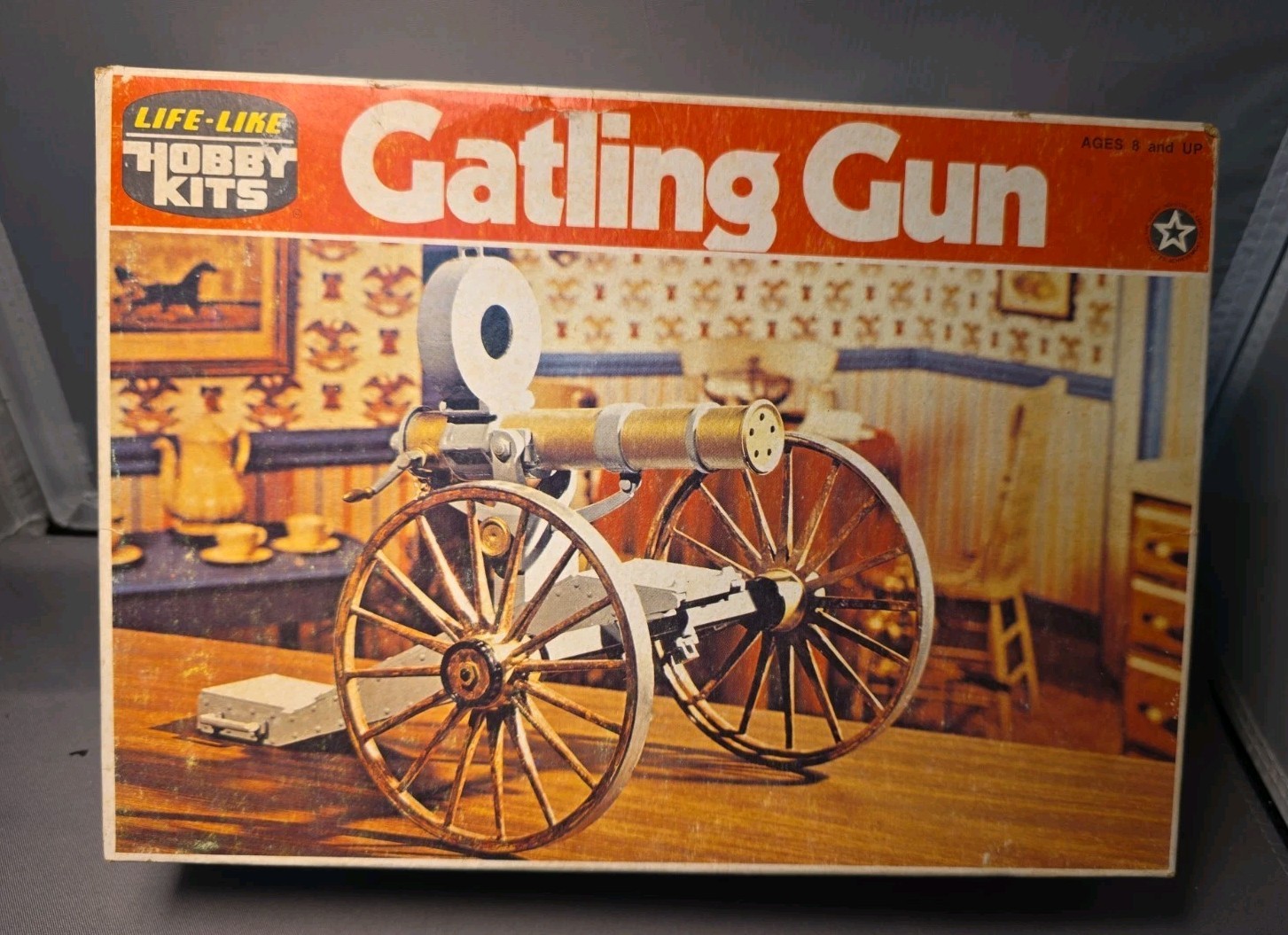 LIFE-LIKE Hobby Kit Gatling Gn Civil War #09693 1/24th NEW Open Box. LIFE-LIKE Hobby Kit Gatling Gn Civil War #09693 1/24th NEW Open Box.