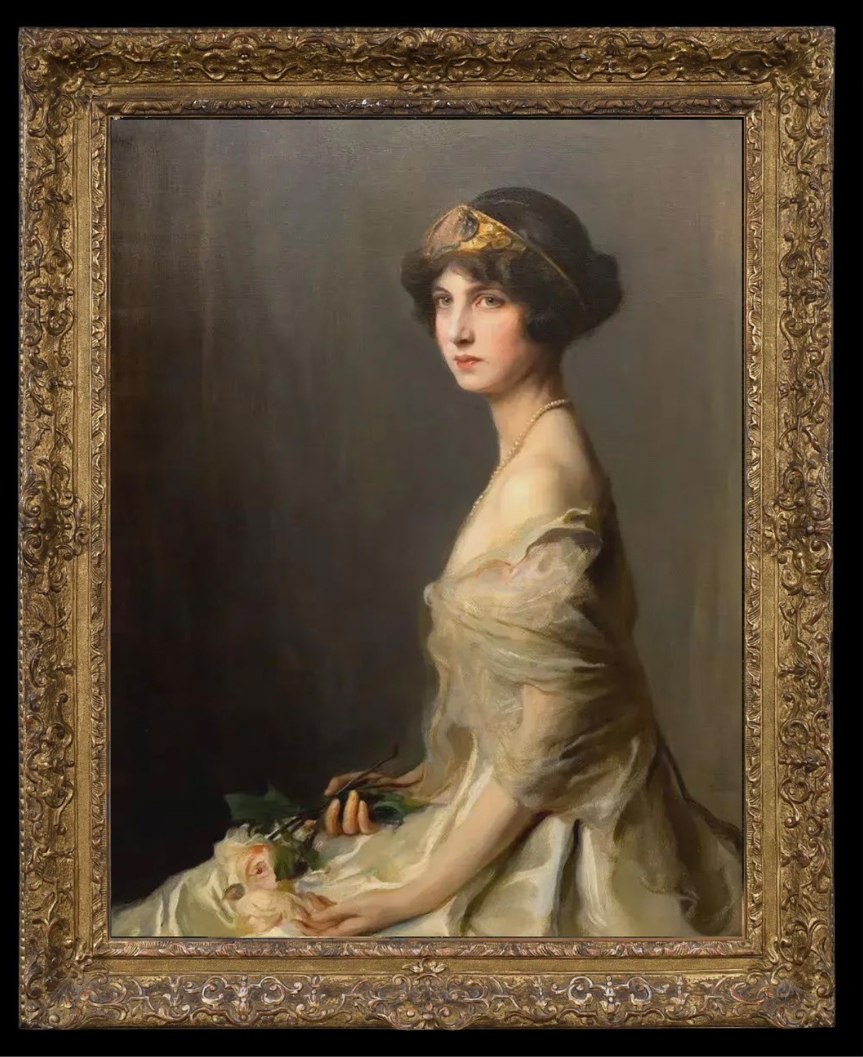 Hand Painted Vintage Lady Portrait Woman Oil Painting Classical Canvas Art Decor Hand Painted Vintage Lady Portrait Woman Oil Painting Classical Canvas Art Decor