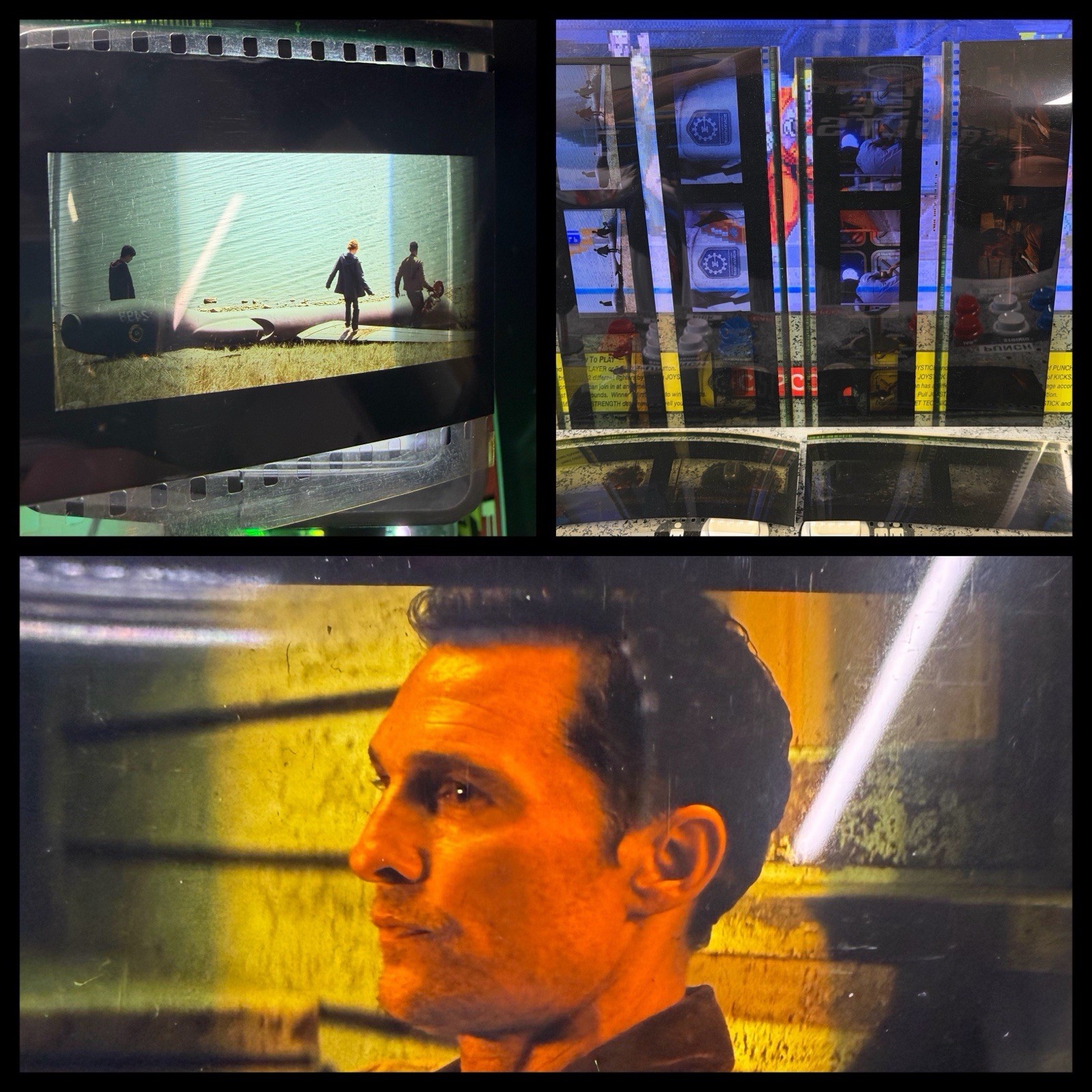 Interstellar IMAX 70mm Film Cells Original Christopher Nolan Matthew McConaughey