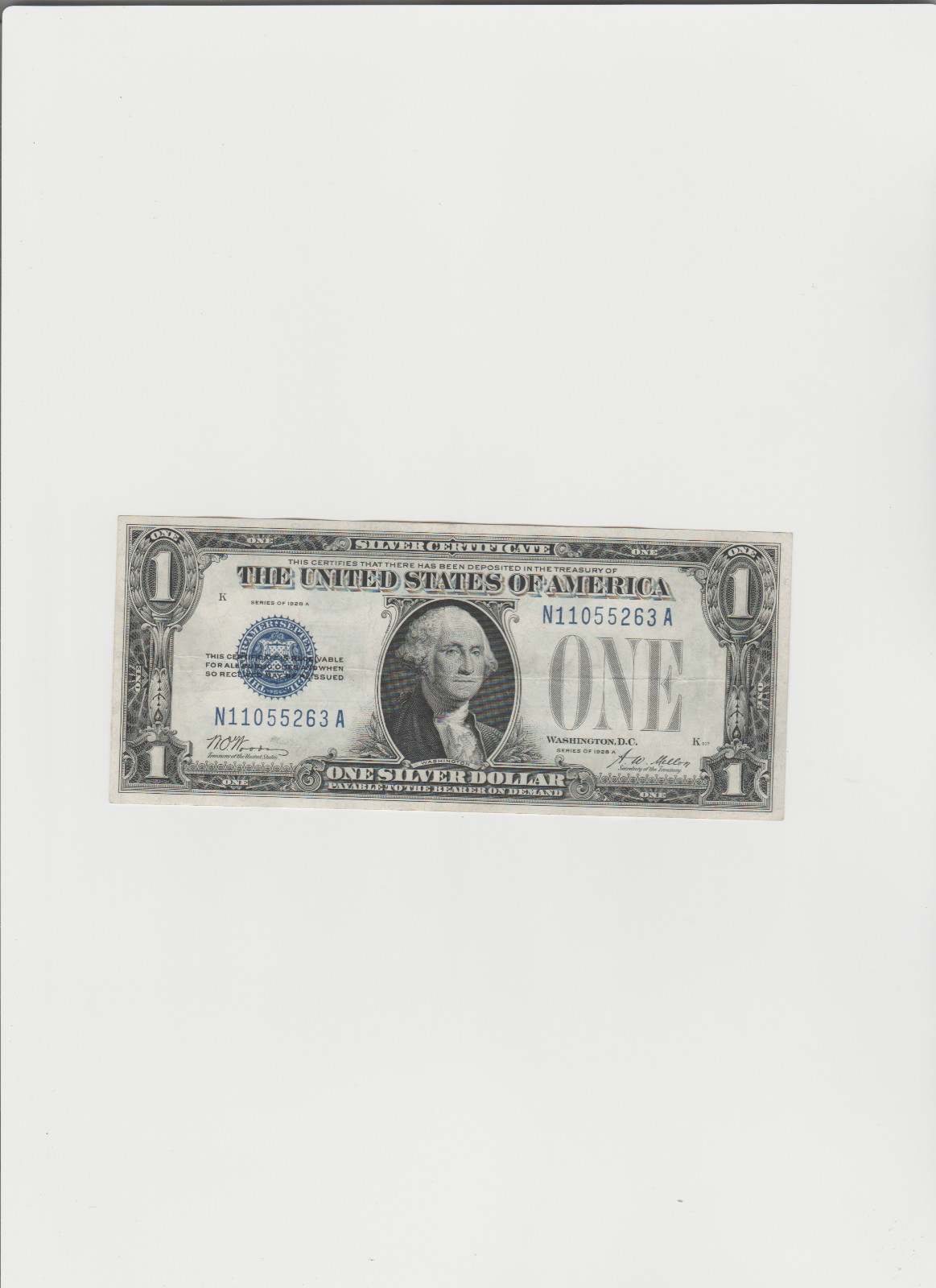 1928-A $1 Blue \ 1928-A $1 Blue \