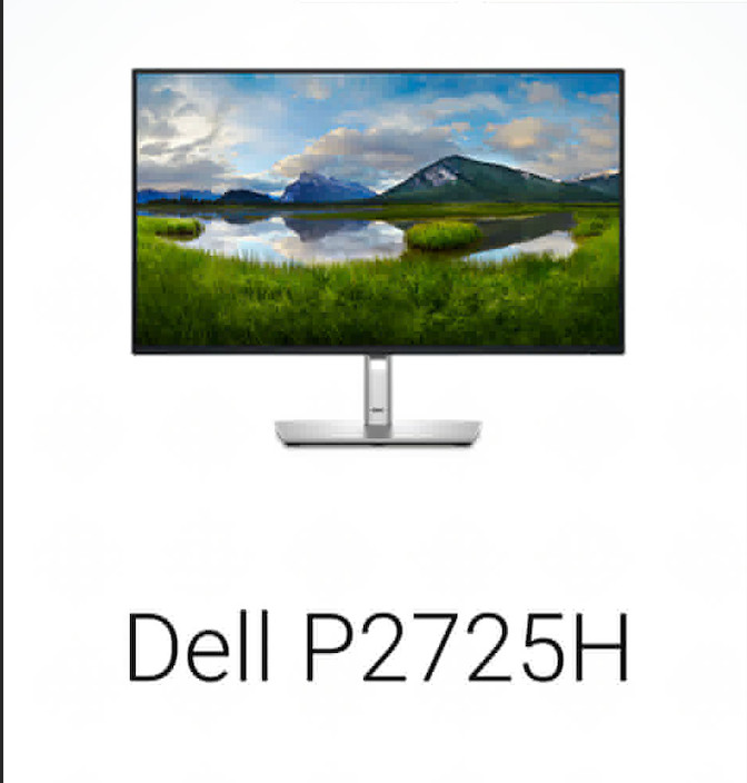 New Open Box Dell P2725H IPS Computer Monitor 27\ New Open Box Dell P2725H IPS Computer Monitor 27\