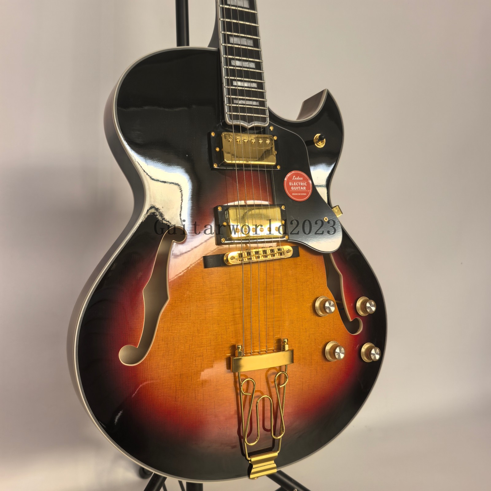 Byrdland Electric Guitars Spruce Top Stainless Rounded Fret Edge Bone Nut 596mm