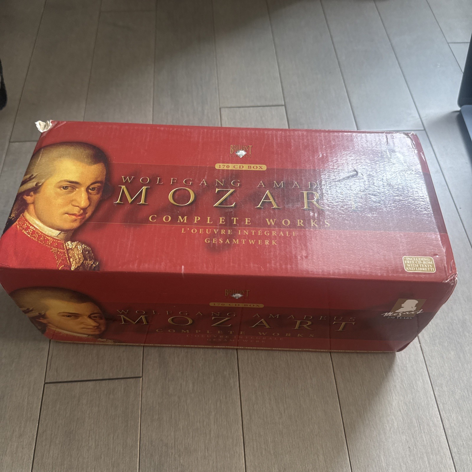 Mozart Complete Works 170 CD Box Set Brilliant Classics Mozart Complete Works 170 CD Box Set Brilliant Classics