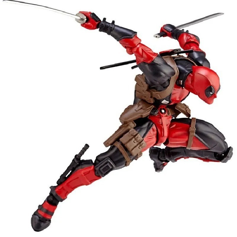 Deadpool w/Fighting Armor & Accessories Marvel Collection 6
