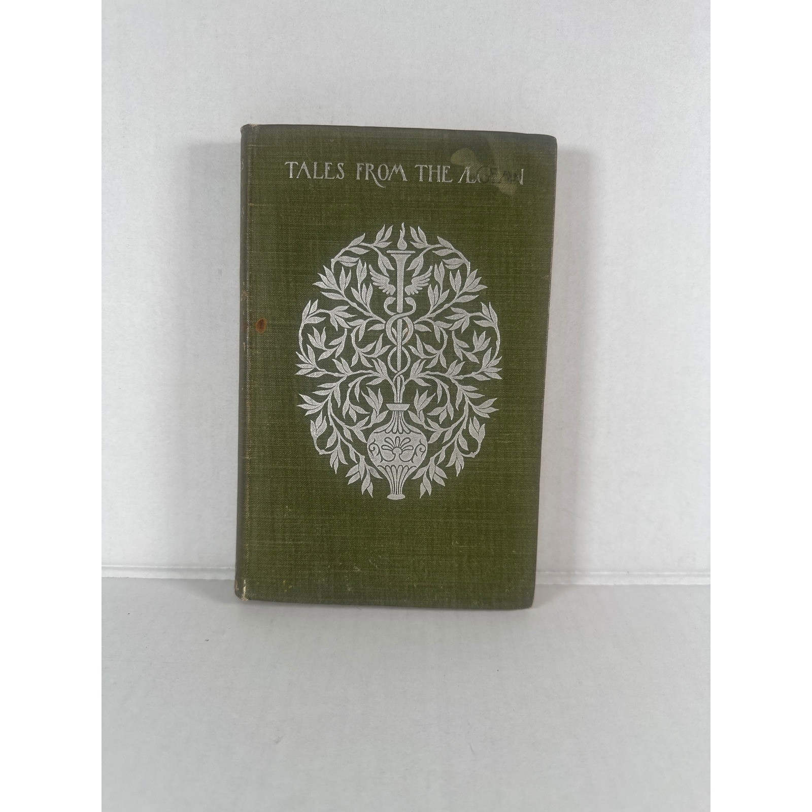 Vintage 1894 hardcover edition of Tales from the Ægean by Demetrios Bikélas