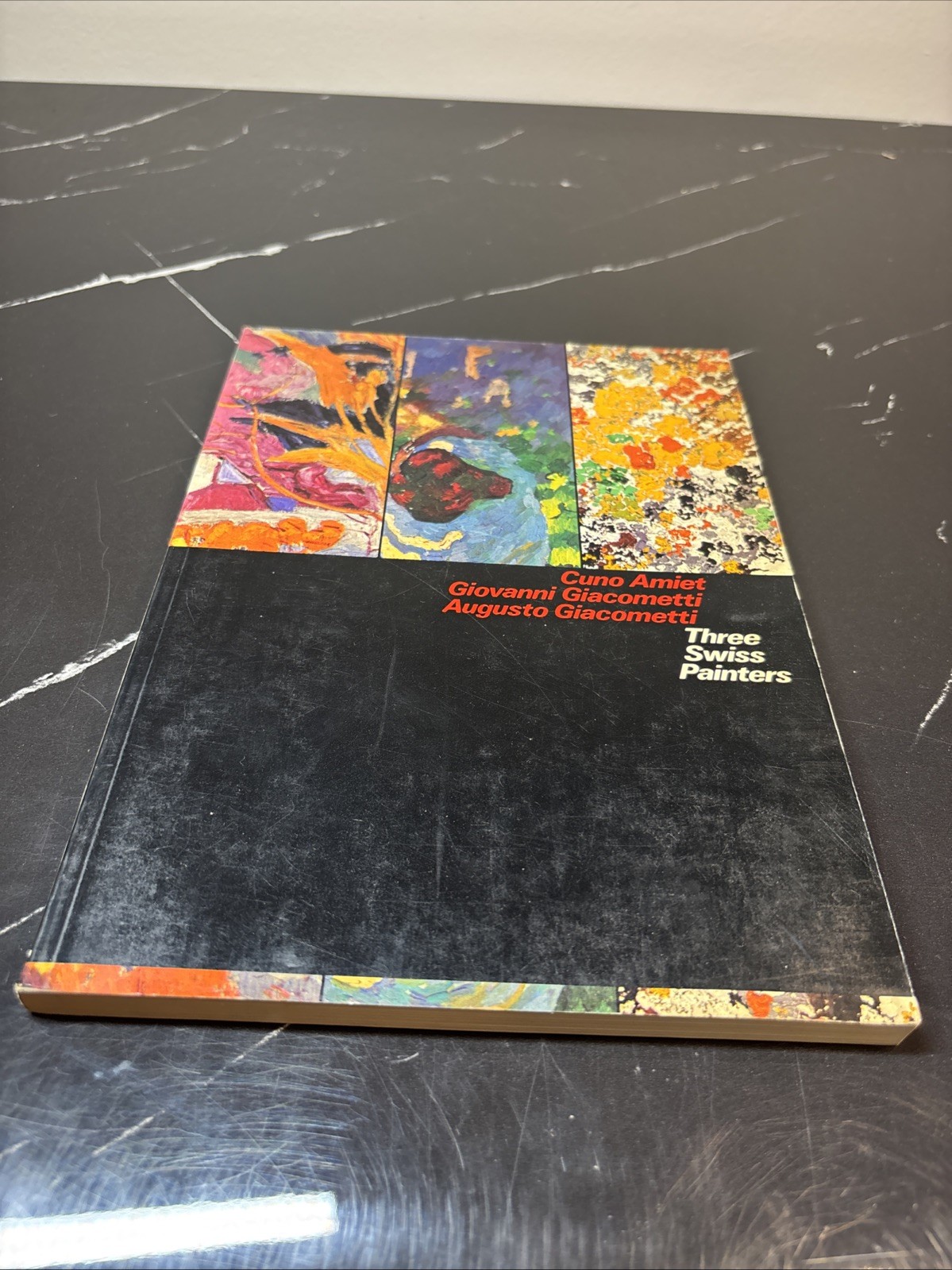 Three Swiss Painters Cuno Amiet Giacometti paperback 1974 Museum book Three Swiss Painters Cuno Amiet Giacometti paperback 1974 Museum book