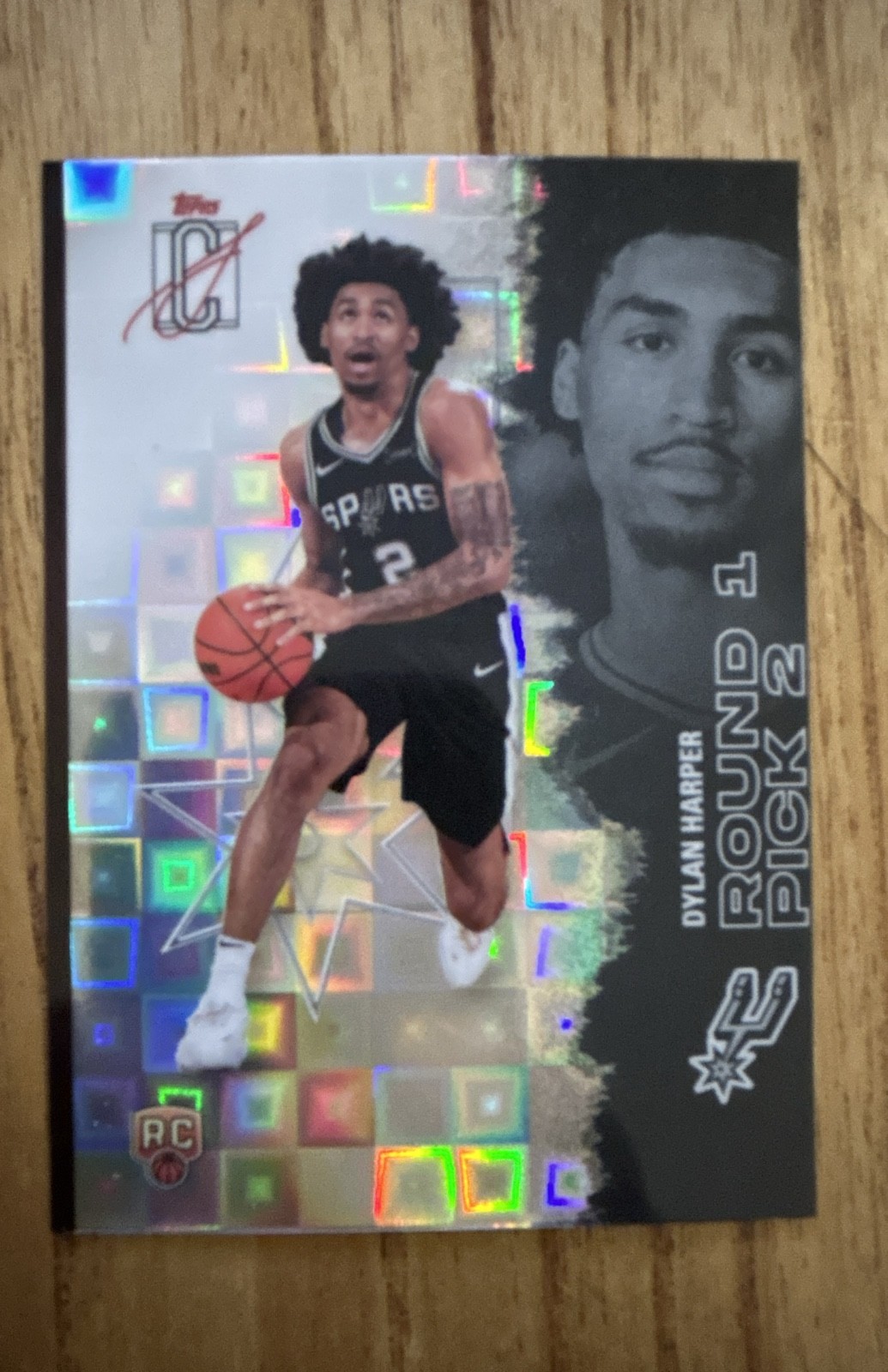 Topps Signature - Unique Severe Miscut Dylan Harper #102 Pandora