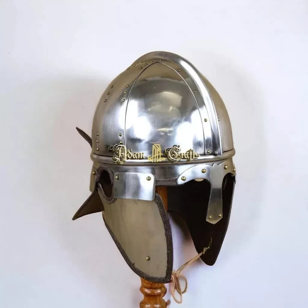 Medieval Late Roman Helmet Intercisa Helmet 18G Steel LARP Battle For Cosplay Medieval Late Roman Helmet Intercisa Helmet 18G Steel LARP Battle For Cosplay