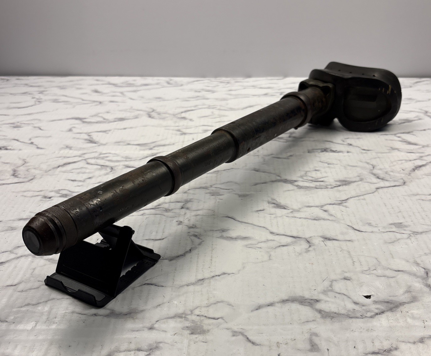 Vintage 1943 WWII Military M70-G Telescope No. 71631 Single Draw W/ Goggle RARE Vintage 1943 WWII Military M70-G Telescope No. 71631 Single Draw W/ Goggle RARE