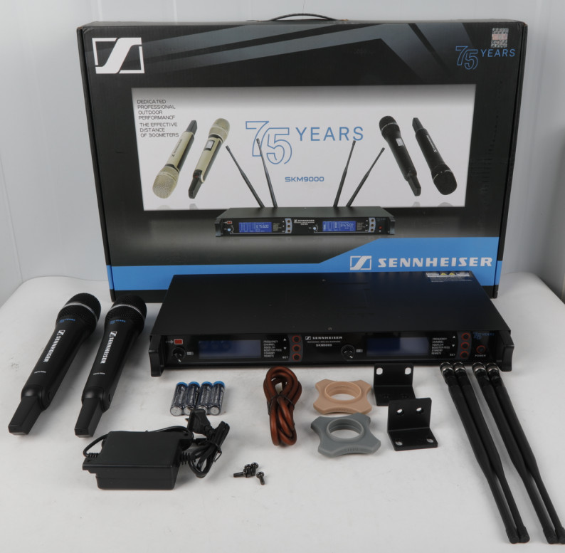 NEW UHF Professional Wireless Microphone System For Sennheiser SKM9000 75Years