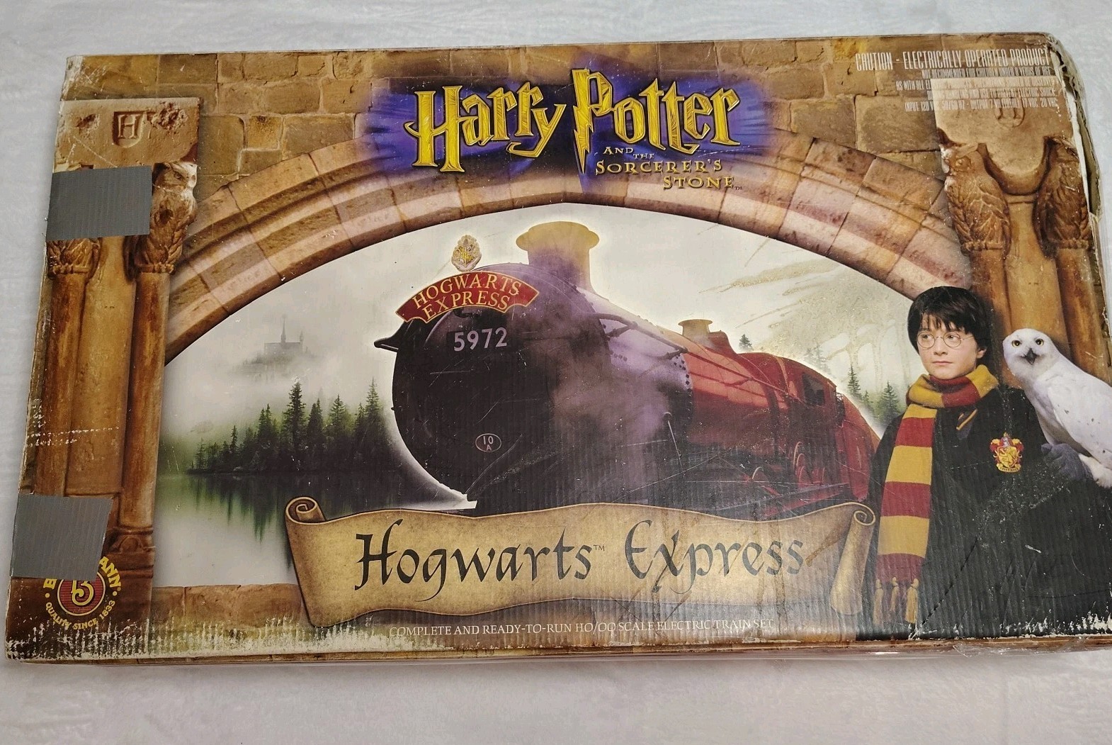Vtg Bachmann HO/OO Harry Potter Sorcerer\'s Stone Hogwarts Express Train Set 2001 Vtg Bachmann HO/OO Harry Potter Sorcerer\'s Stone Hogwarts Express Train Set 2001