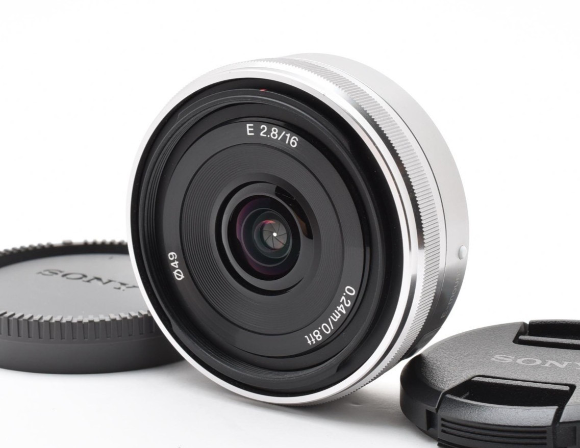 [Near Mint] SONY 16mm F/2.8 SEL16F28 AF Lens for E Mount #5574A