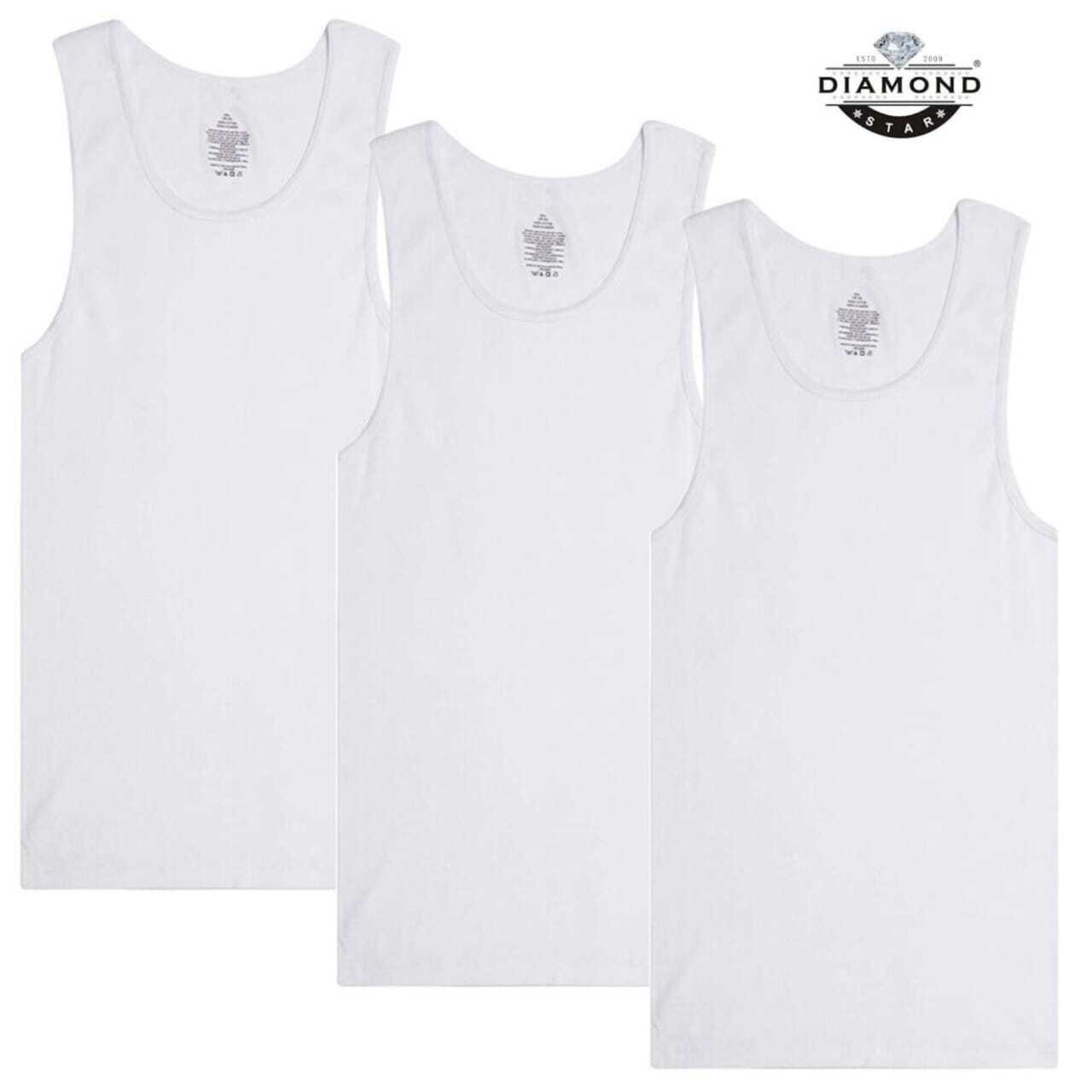 6-12 Pack Men\'s Tank Top 100% Cotton A-Shirt Wife Beater Undershirts Size S-4XL 6-12 Pack Men\'s Tank Top 100% Cotton A-Shirt Wife Beater Undershirts Size S-4XL