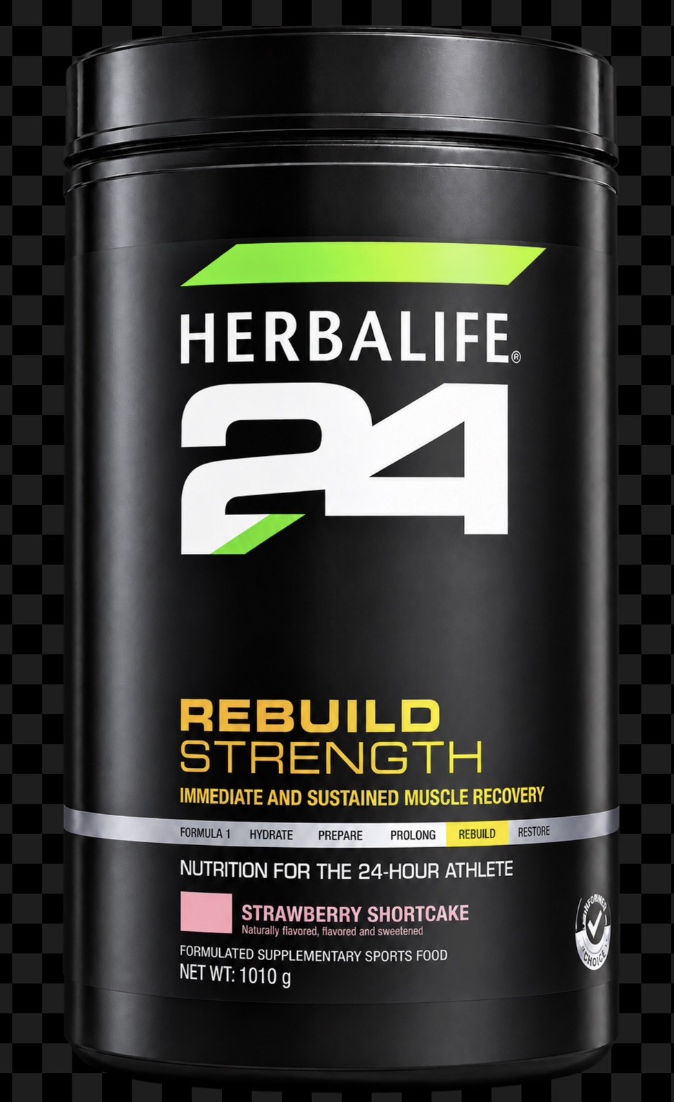 HERBALIFE24 Rebuild Strength strawberry Sports Drink Powder 1010g BUNDLE 5 pack
