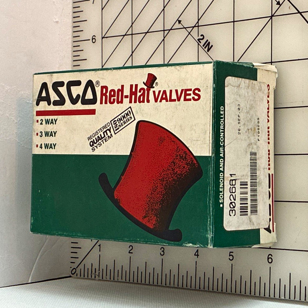 ASCO Red-Hat Solenoid Diaphragm Repair Kit 302661 for Air Valves ASCO Red-Hat Solenoid Diaphragm Repair Kit 302661 for Air Valves