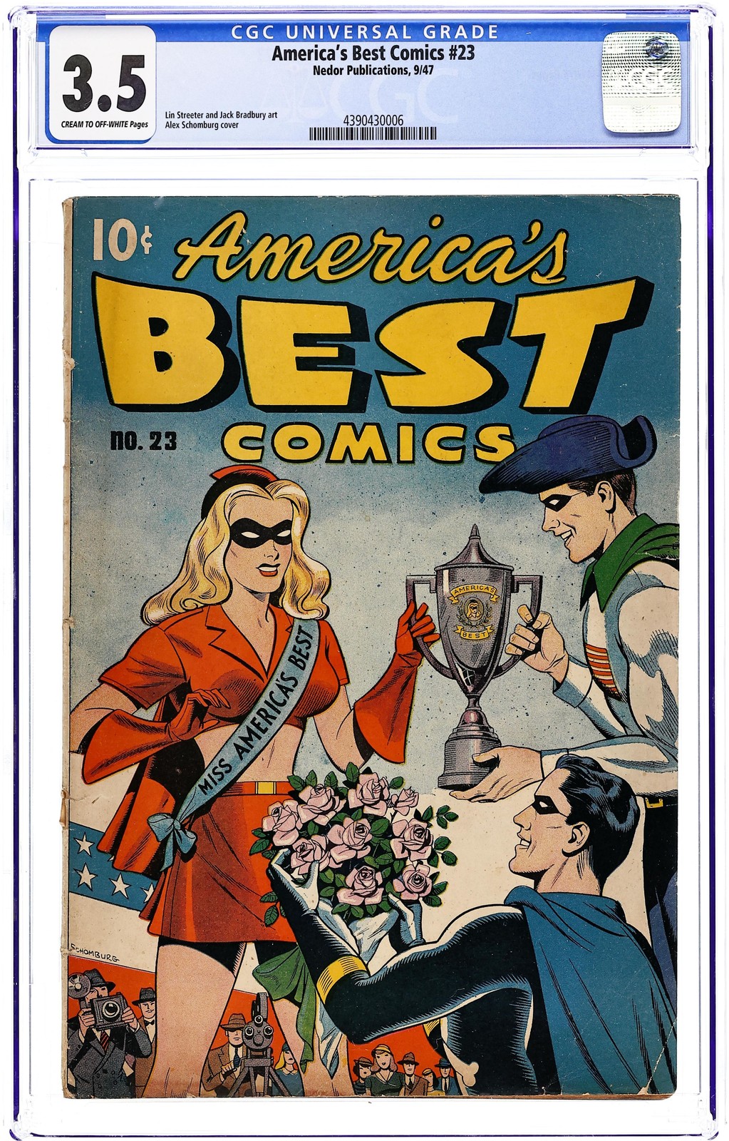 America's Best Comics #23 CGC 3.5 1947 4390430006