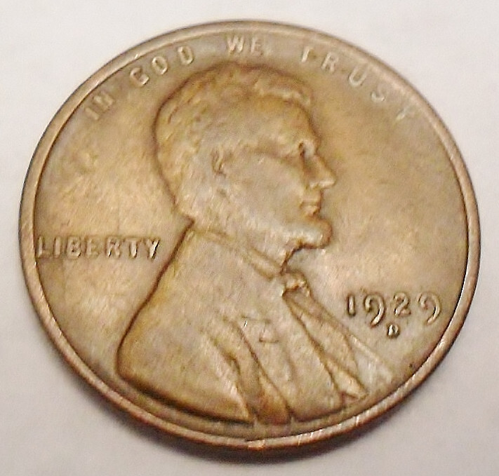 1929 D Lincoln Wheat Cent / Penny AVE CIRCULATED **FREE SHIPPING** 1929 D Lincoln Wheat Cent / Penny AVE CIRCULATED **FREE SHIPPING**