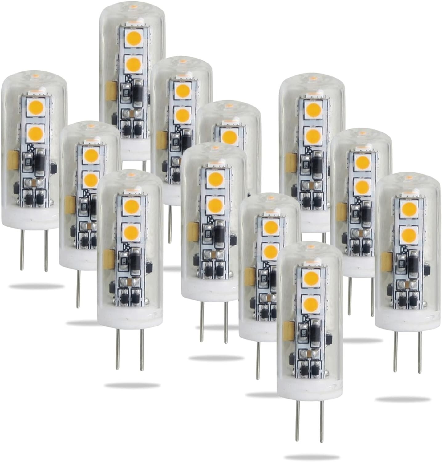 Kichler 12200 - 2 Watt G4 LED Low Voltage Landscape Light Bulb - 3000K (12 Pack) Kichler 12200 - 2 Watt G4 LED Low Voltage Landscape Light Bulb - 3000K (12 Pack)