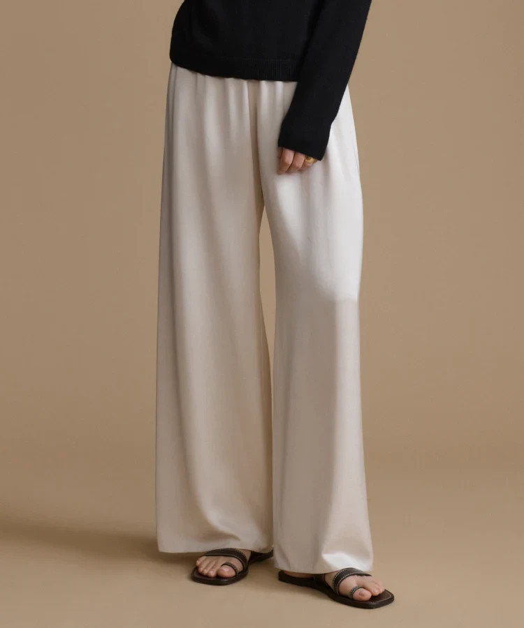 Jenni Kayne Women\'s Demi Pant Ivory All Sizes Ships Free
