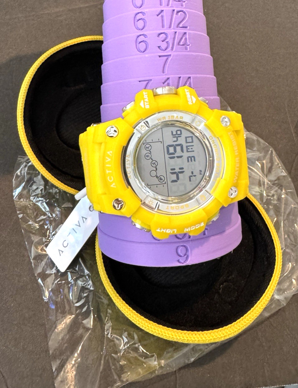 New Activa Rally Edition X Invicta - Digital Watch - 50mm, Yellow (ACW-GA-M-100)
