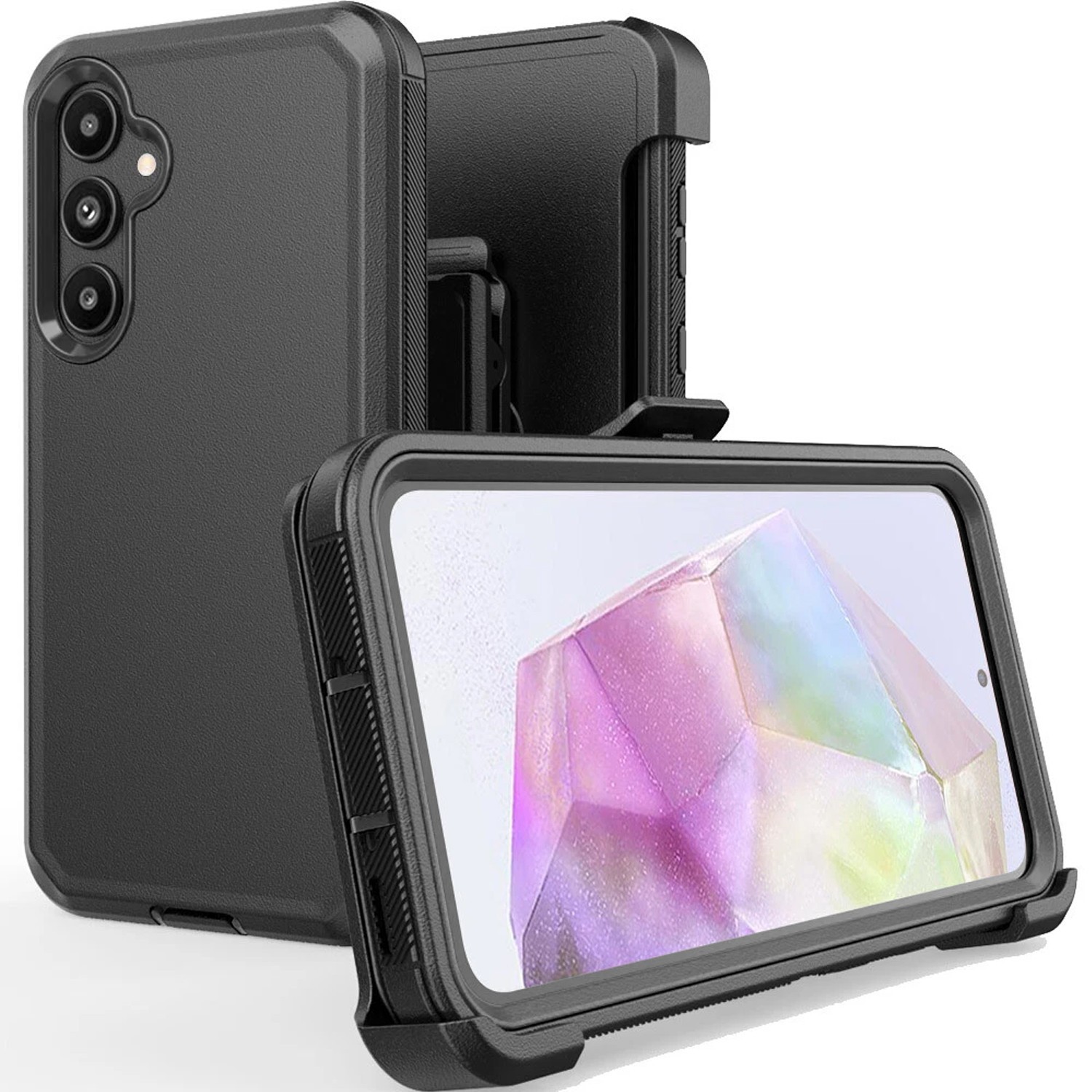 For Samsung Galaxy S26 FE Case Shockproof Phone Cover Fits Otterbox+Screen Glass