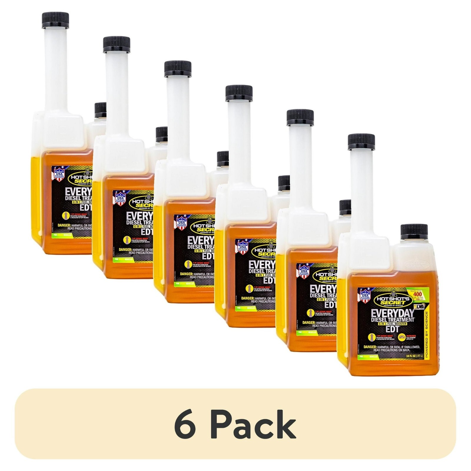 6 Pack Hot Shot’s EDT 16oz Everyday Diesel Treatment Powerstroke Duramax Cummins 6 Pack Hot Shot’s EDT 16oz Everyday Diesel Treatment Powerstroke Duramax Cummins