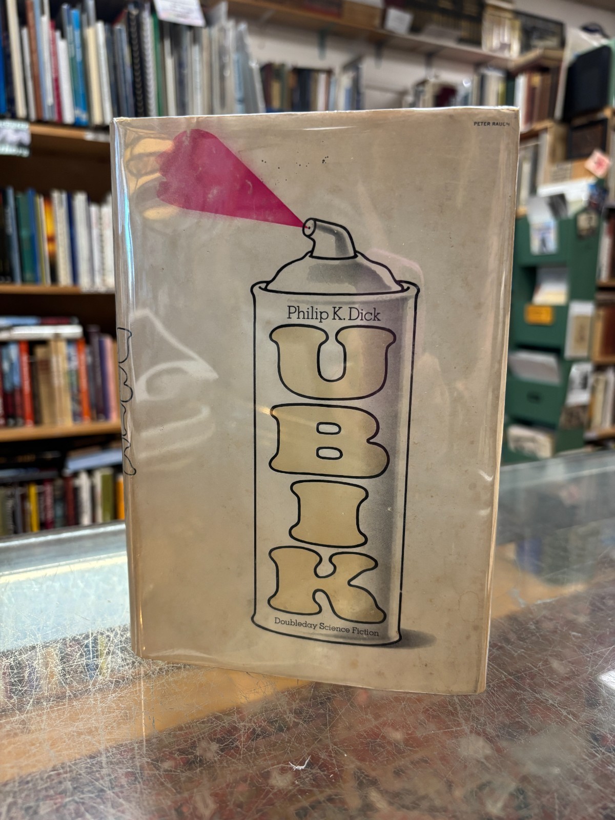 UBIK by Philip K. Dick (Book Club Edition) 1969, HC/DJ
