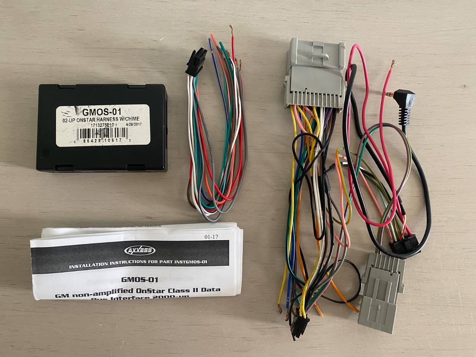 Metra Axxess GMOS-01 Wiring Interface for 2000-UP GM Vehicles Retain Onstar USED Metra Axxess GMOS-01 Wiring Interface for 2000-UP GM Vehicles Retain Onstar USED