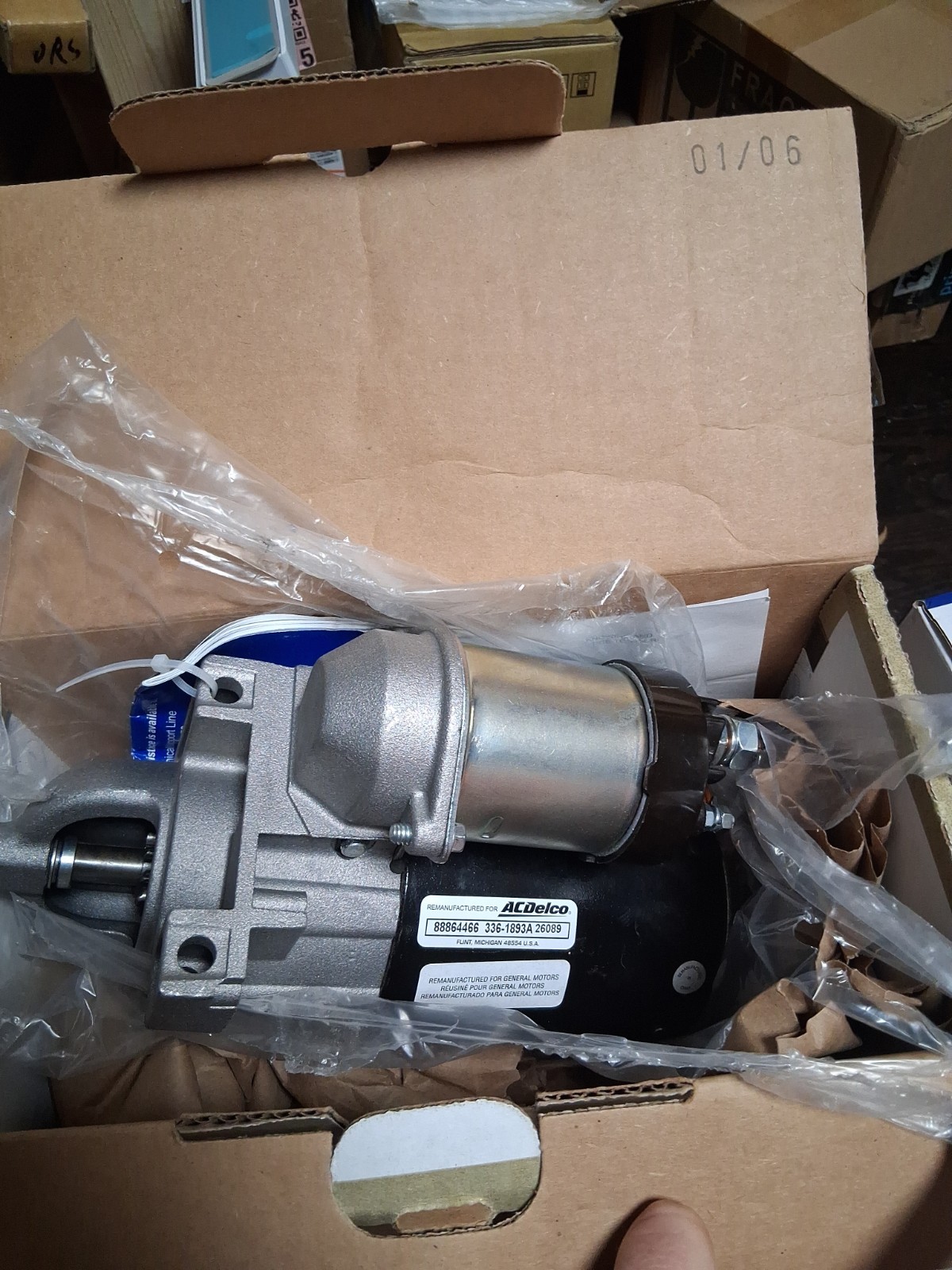 ACDelco 336-1893A - Gold Remanufactured Starter ACDelco 336-1893A - Gold Remanufactured Starter