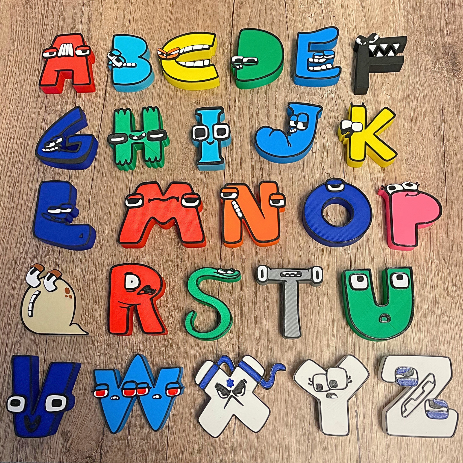 Complete Alphabet Lore A-Z Figure Set | Viral Internet Characters | Full 26 Lett Complete Alphabet Lore A-Z Figure Set | Viral Internet Characters | Full 26 Lett