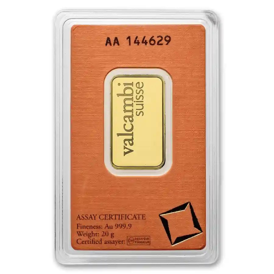 20 gram Gold Bar (Random Design).999 Fine