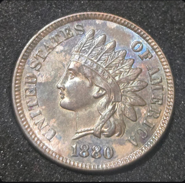 1880 Indian Head Cent - Uncirculated Prooflike Gem - 